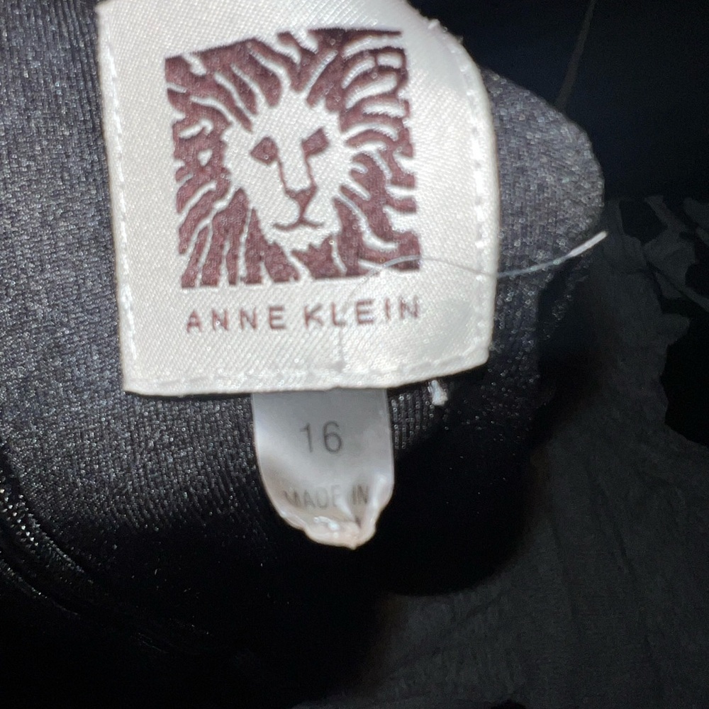 Anne Klein Midnight Black Garment